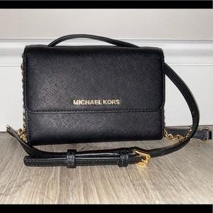 MICHAEL Michael Kors Saffiano Leather Crossbody